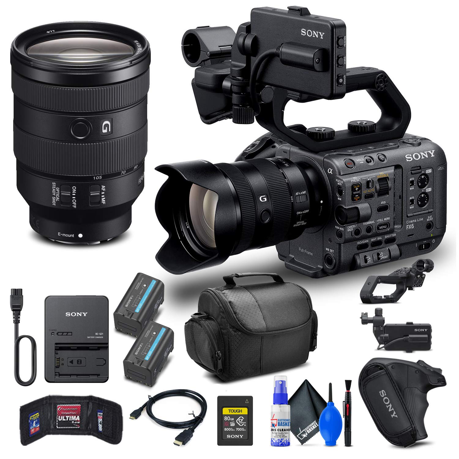 Amazon.com : Sony FX6 Digital Cinema Camera Kit with 24